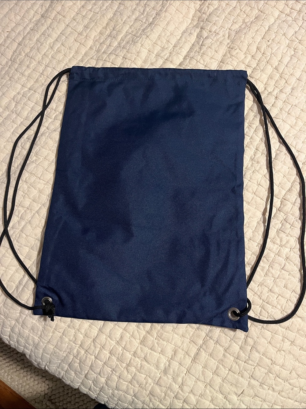 Navy Drawstring Backpack - Yankees Logo - Picture 2 of 3